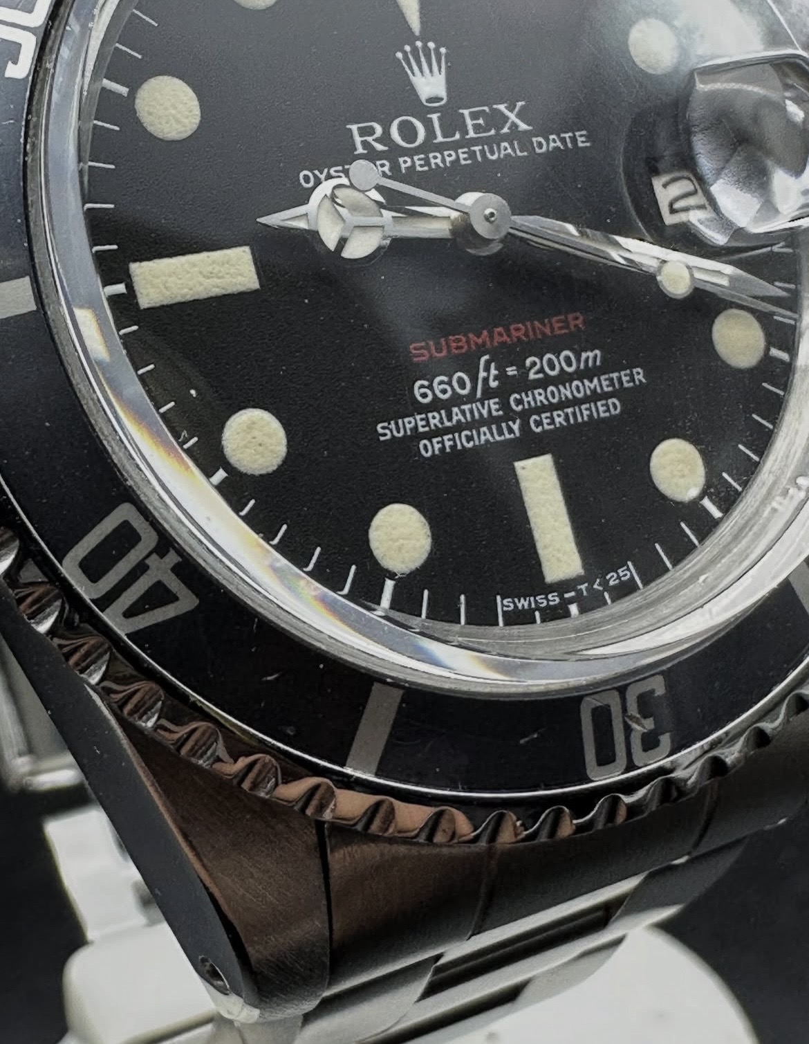 Rolex Submariner 1680 Red MK5