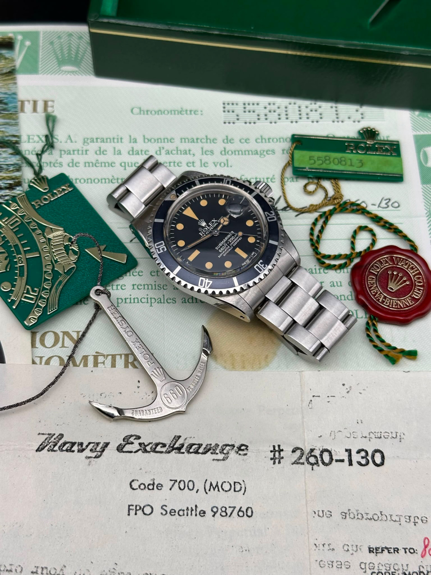 Rolex Submariner 1680 Mk1
